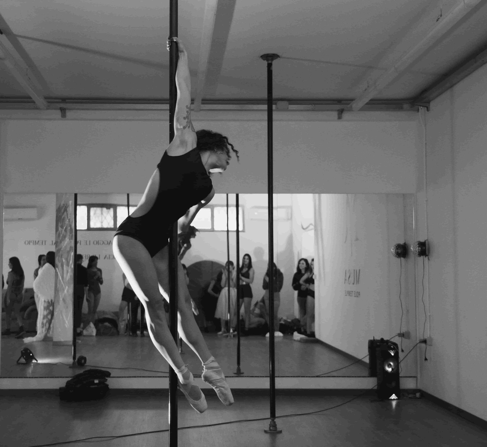 palestra pole dance avanzato Torino pali professionali Musa
